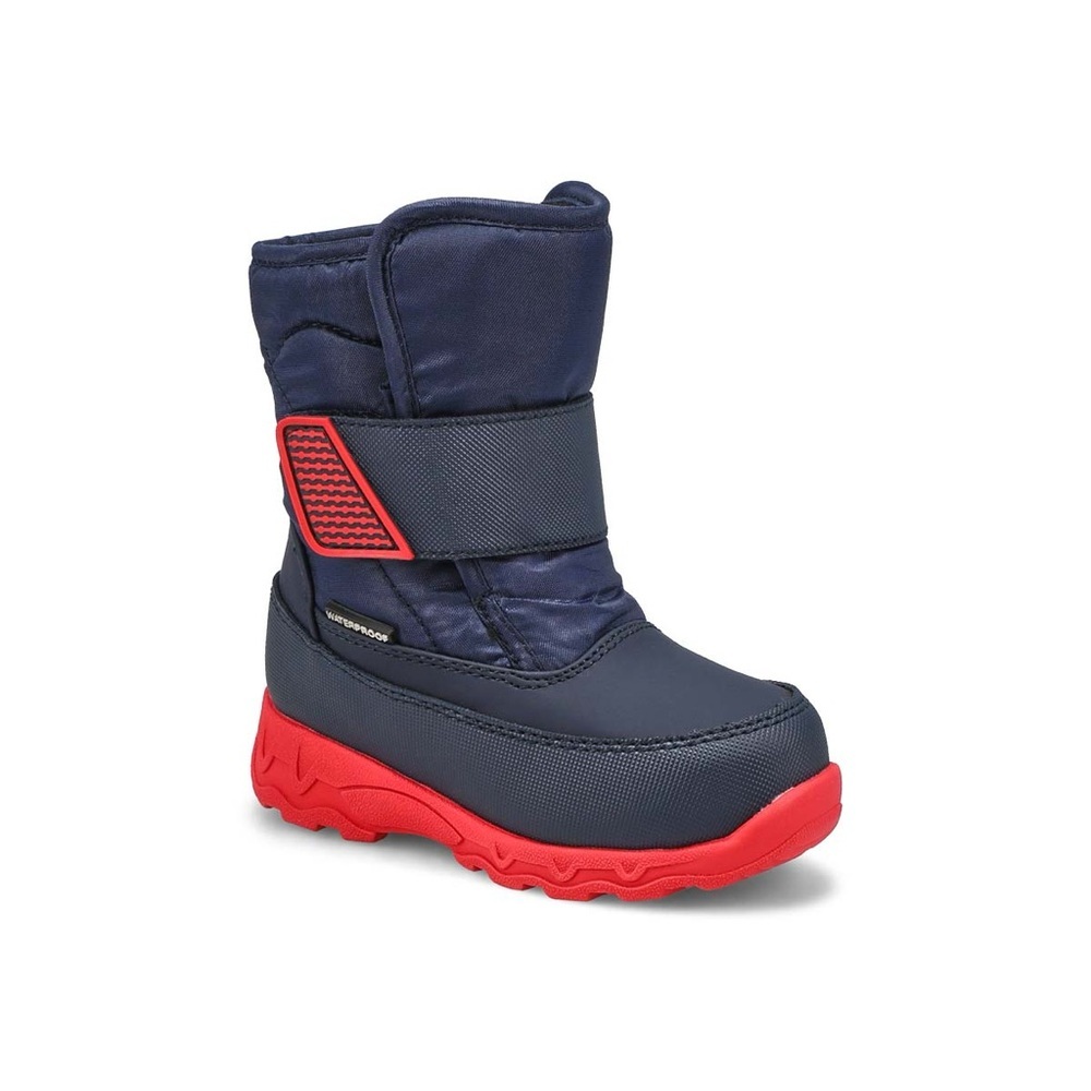 Size 9 Toddler Cougar Kids Blue and Red Snow Boots
